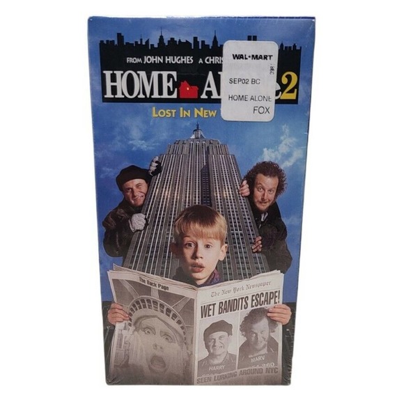 Home Alone 2: Lost in New York VHS. NEW SEALED Christmas Trump - Picture 1 of 4